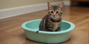 Indoor cat potty training tips