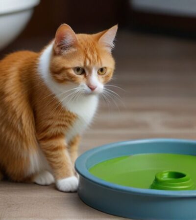 Indoor cat potty training tips