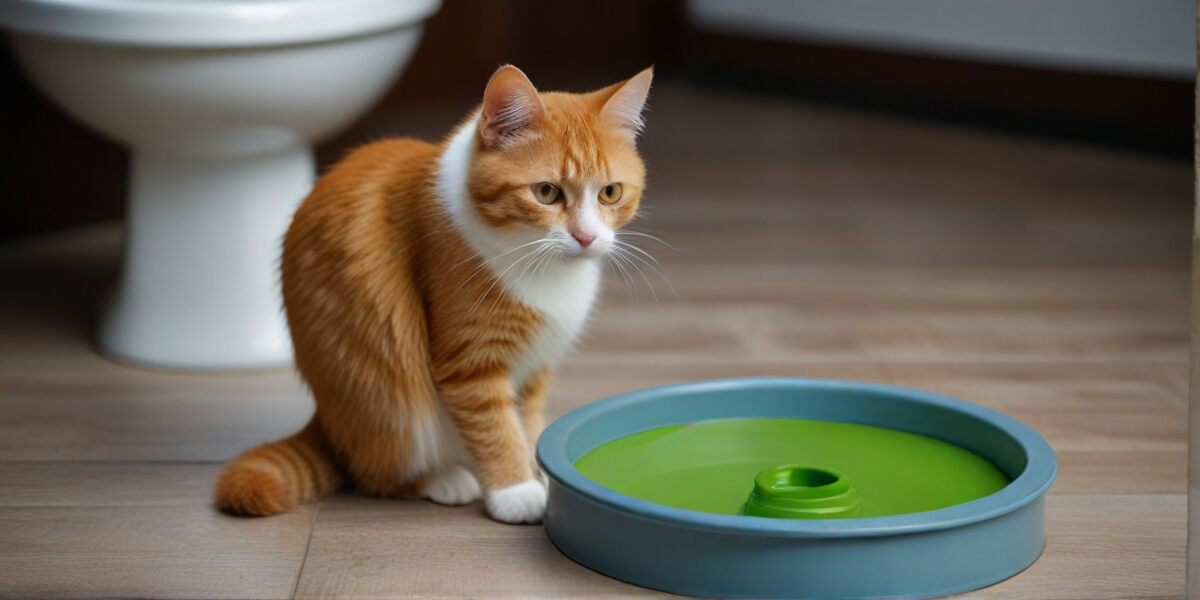 Indoor cat potty training tips