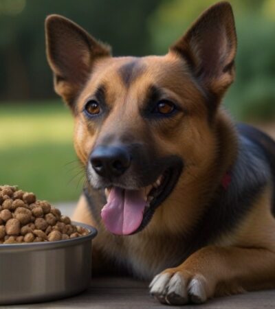 Highly digestible dog food formula