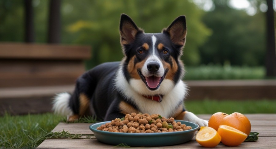 Highly digestible dog food formula
