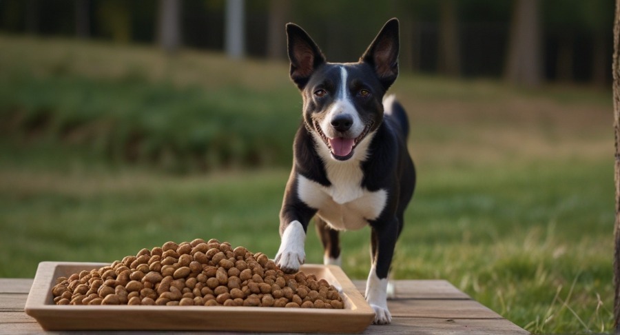 Highly digestible dog food formula