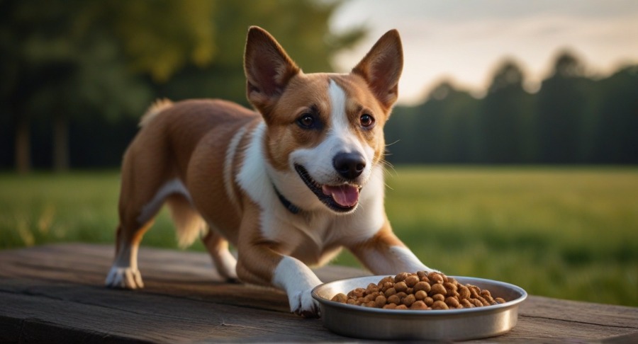 Non-GMO organic dog food