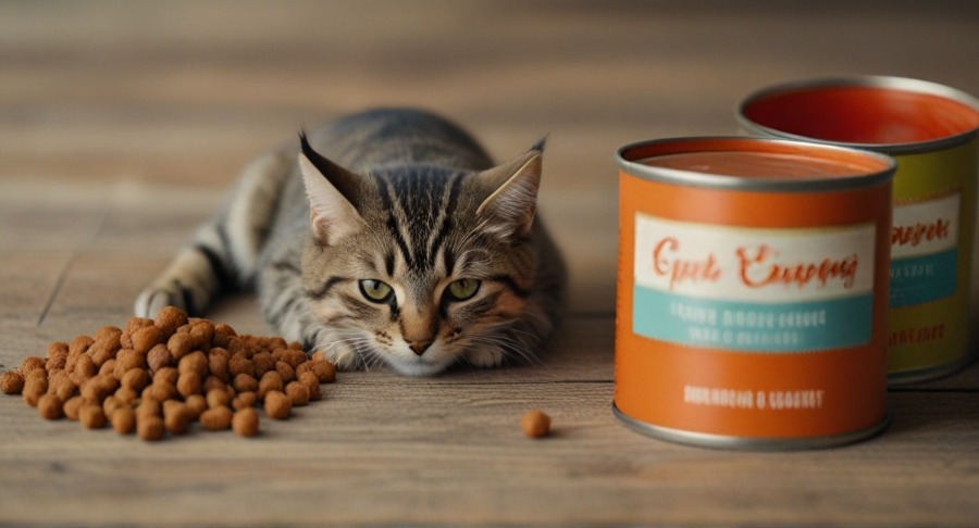 Indoor cat food formulas