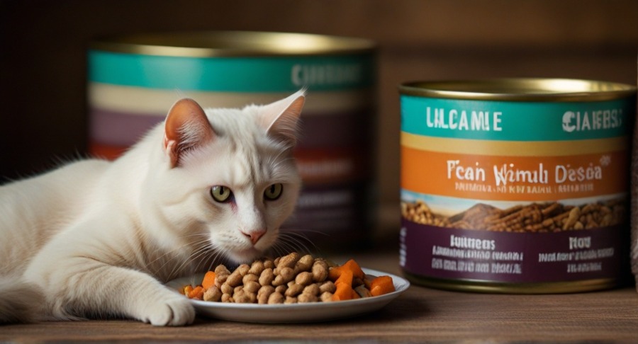 Limited ingredient cat food