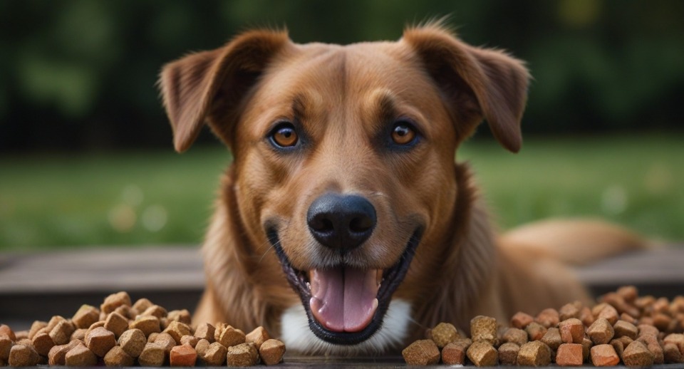 Multi-protein dog food recipe