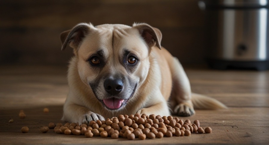 Multi-protein dog food recipe