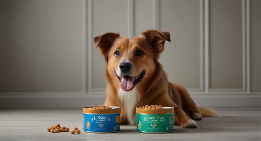 Digestive health probiotic dog food