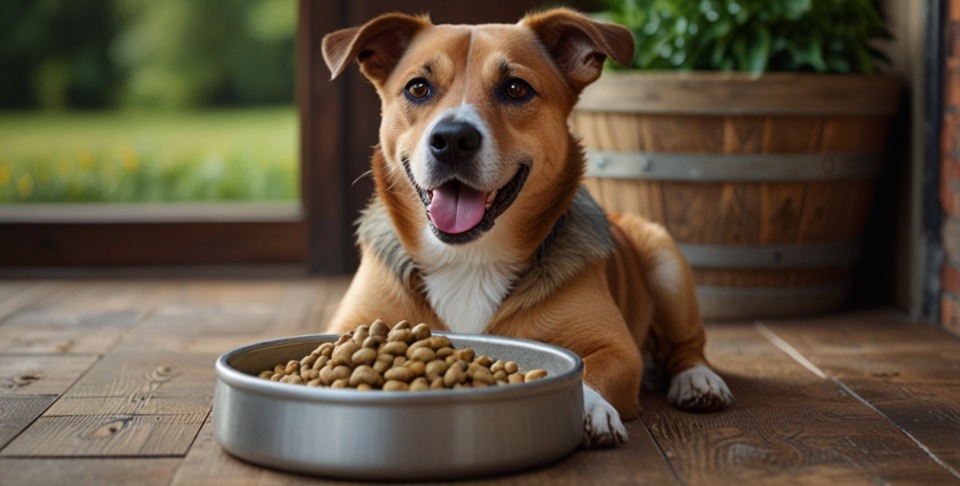 Weight management dog food formula