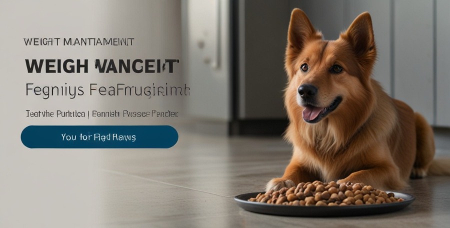 Weight management dog food formula