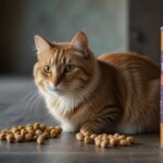 High-protein dry cat food