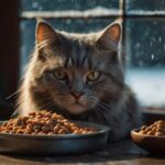 Comforting winter cat food meals