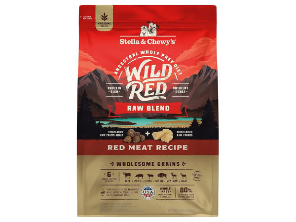 Stella & Chewy's Wild Red Dry Dog Food – Red Meat Recipe 1